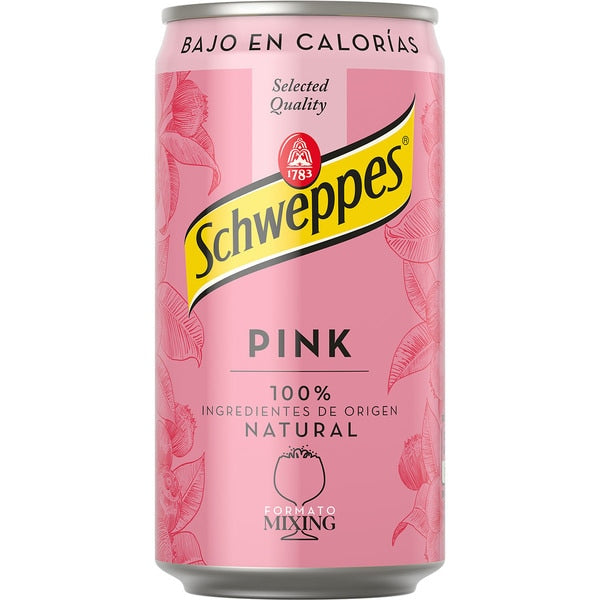 REFRESCO TONICA SCHWEPPES PINK LATA 25CL