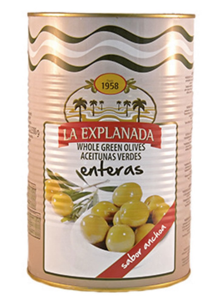 ACEITUNA EXPLANADA 340G ENTERA SABOR ANCHOA