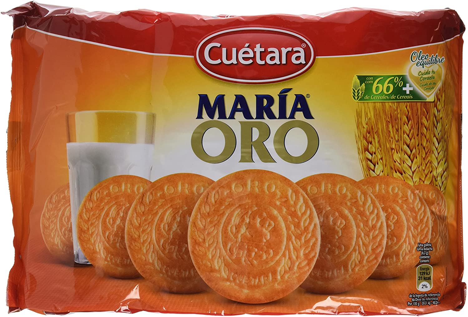 GALLETA CUETARA MªORO 900G