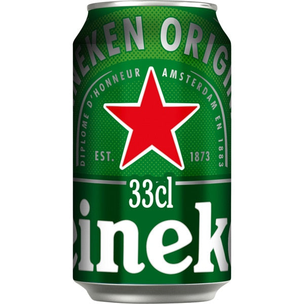 CERVEZA LATA 33CL HEINEKEN