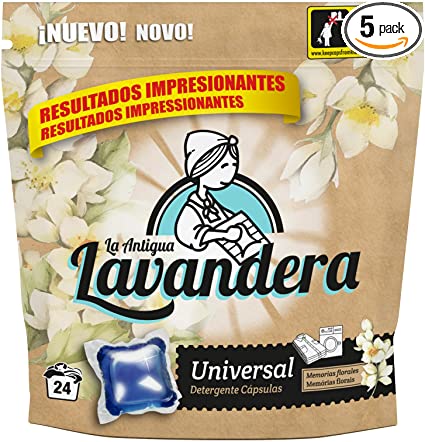 DETERGENTE CAPSULAS LAVANDERA 24U