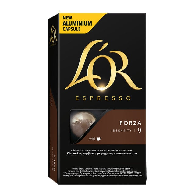 CAFE CAPSULAS L´OR 10U FORZA 9