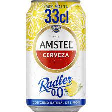 CERVEZA SIN ALCOHOL LATA 33CL AMSTEL RADLER