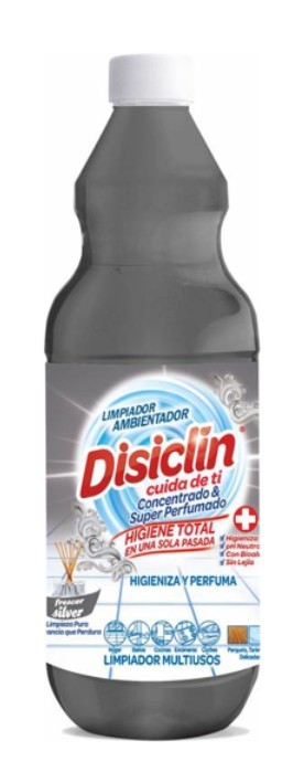 LIMPIADOR SUELO DISICLIN 1L SILVER