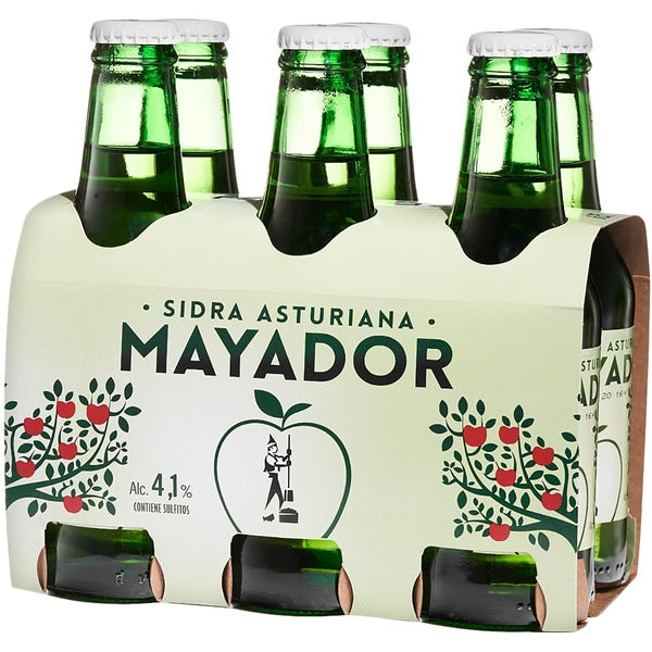 SIDRA MAYADOR BOTELLIN PK6 25CL