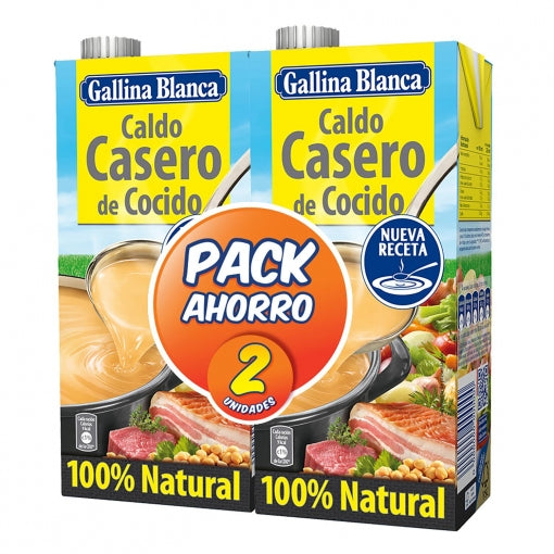 CALDO BRIK GALLINA BLANCA COCIDO PK2X1L