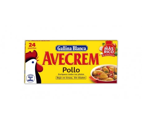 CALDO PASTILLAS AVECREM POLLO 24P