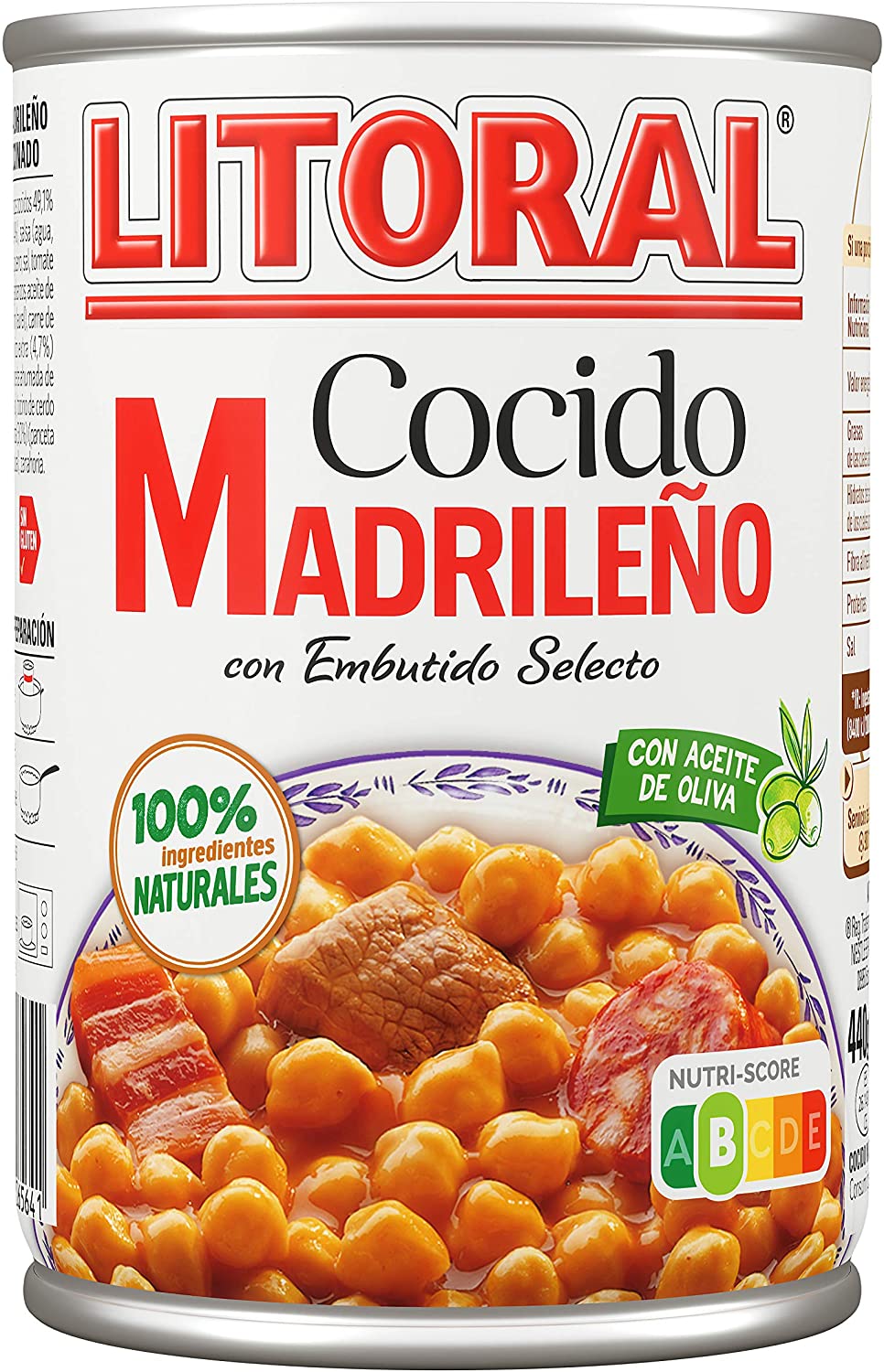 COCIDO MADRILEÑO LITORAL 460G