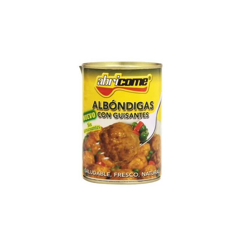 ALBONDIGAS GUISANTES ABRICOME 425G