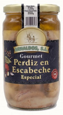 PERDIZ ESCABECHE ARNALDOS FRASCO 720G