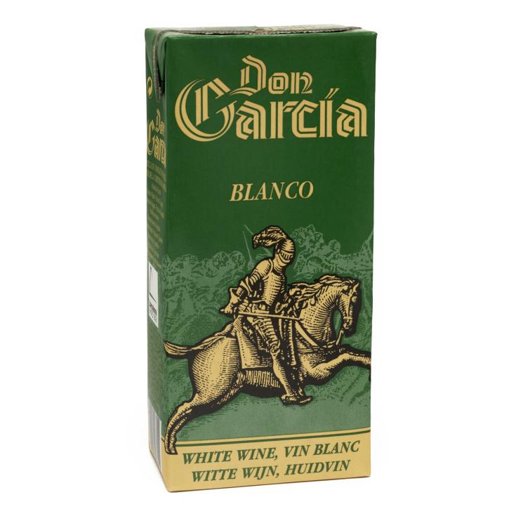 VINO MESA BRIK D.GARCIA BLANCO 1L