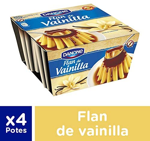 FLAN VAINILLA DANONE PK4