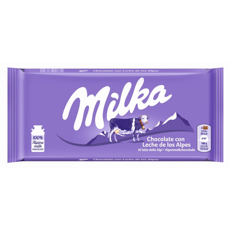 CHOCOLATE MILKA EXTRA LECHE 125G