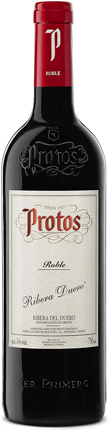 VINO TINTO RIBERA ROBLE PROTOS 75CL