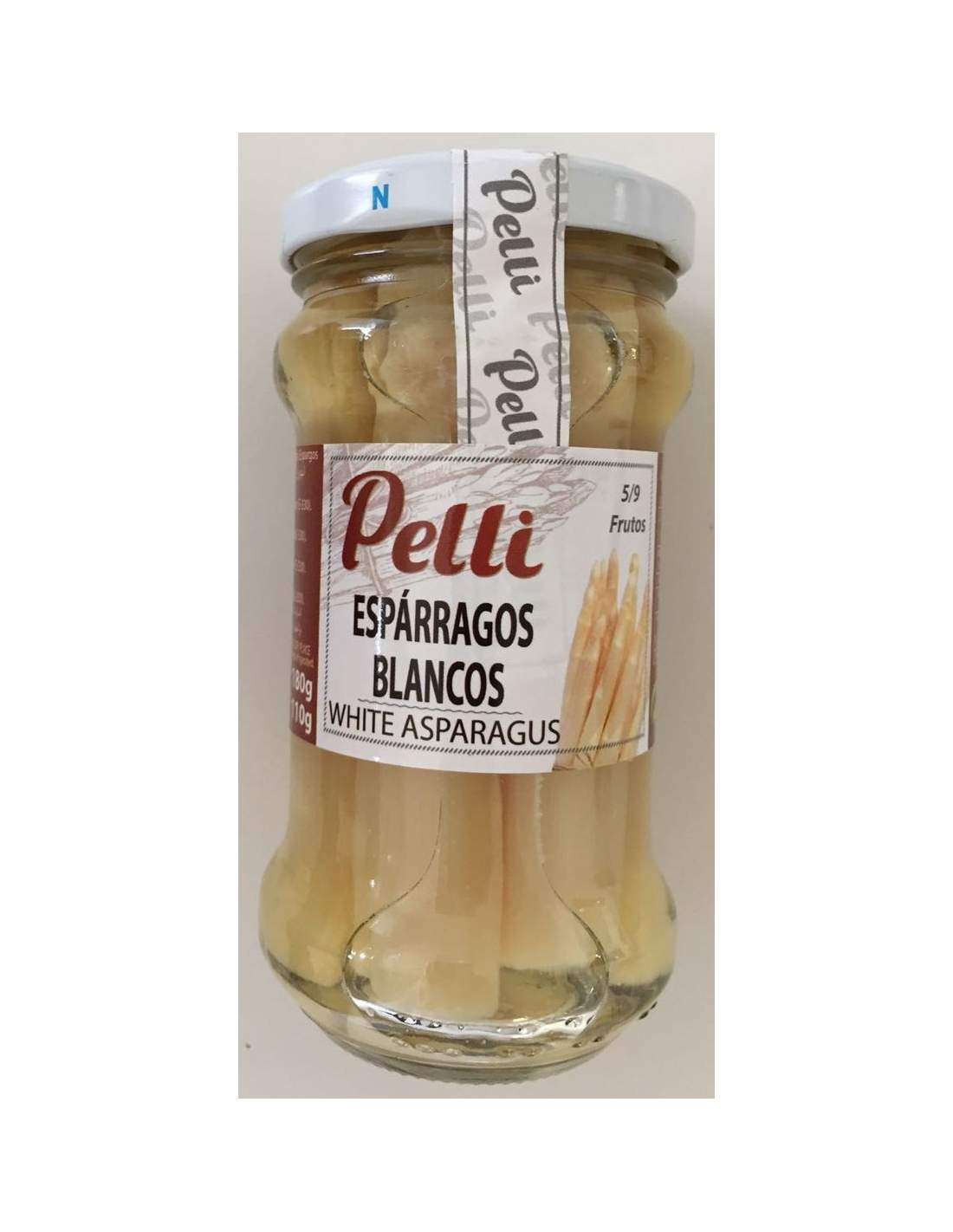 ESPARRAGO PELLI 5/9P CRISTAL  212G