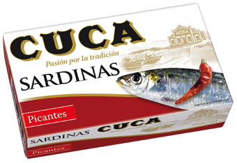 SARDINAS PICANTES CUCA 120G RR125