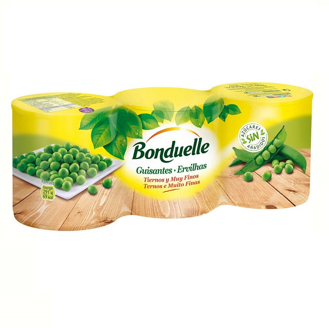 GUISANTE BONDUELLE 3X200G