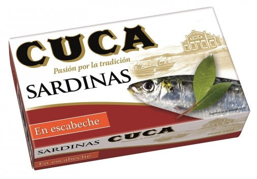 SARDINAS ESCABECHE CUCA 120G RR125