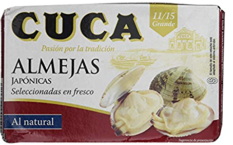 ALMEJA NATURAL CUCA 4/8P RR-125