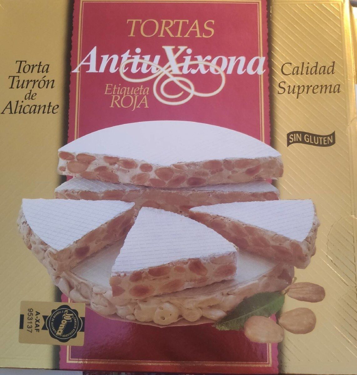 TORTAS ALICANTE A.XIXONA LATA 600G