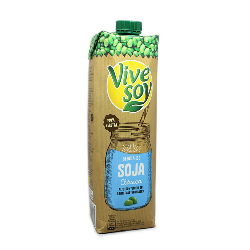 BEBIDA VEGETAL SOJA VIVESOY 1L