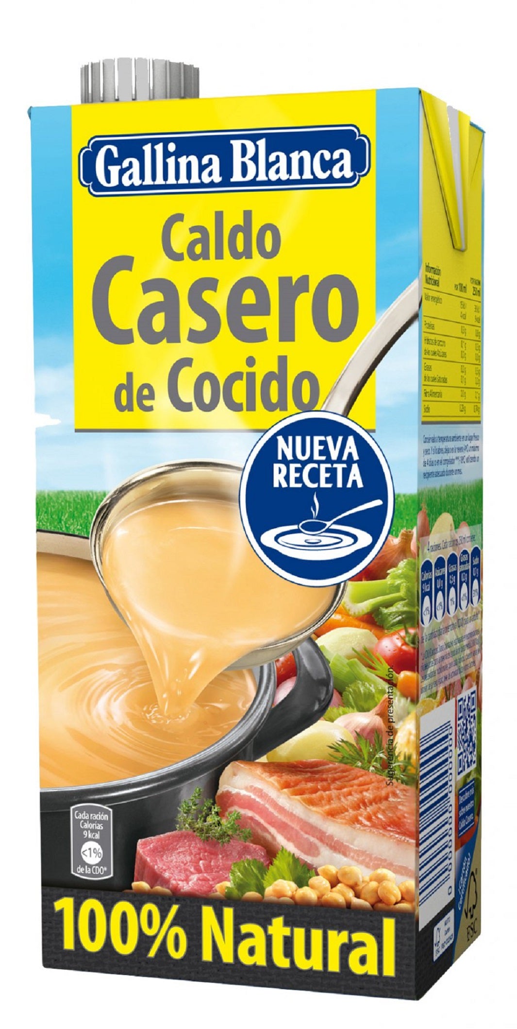 CALDO BRIK GALLINA BLANCA COCIDO 1L