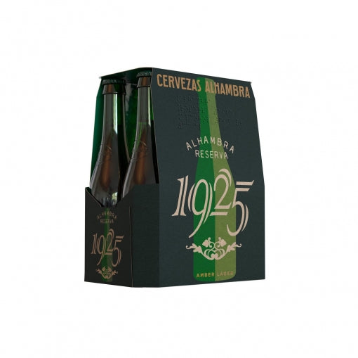 CERVEZA BOTELLA P6X33CL ALHAMBRA 1925