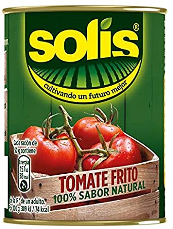 TOMATE FRITO SOLIS 140G.