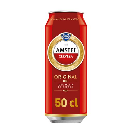 CERVEZA LATA 50CL AMSTEL