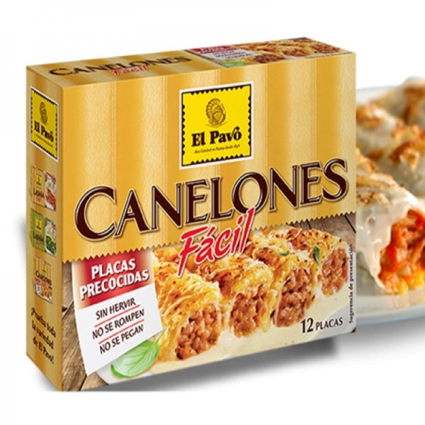 PASTA ELPAVO CANELONES 12P PRECOCINADOS