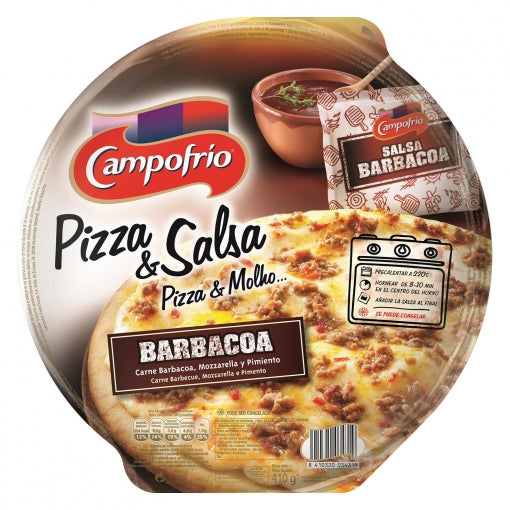 CAMPOFRIO PIZZA BARBACOA 410G