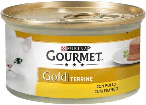 ALIMENTO GATO GOURMET POLLO 85G