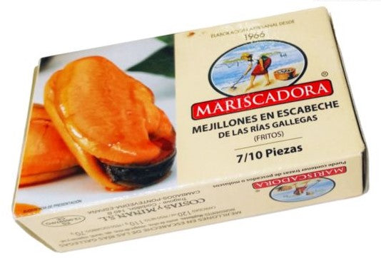 MEJILLON ESCABECHE MARISCADORA 7/10P