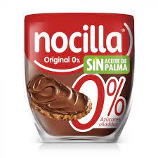 CREMA CACAO NOCILLA ORIGINAL 0% VASO 180G