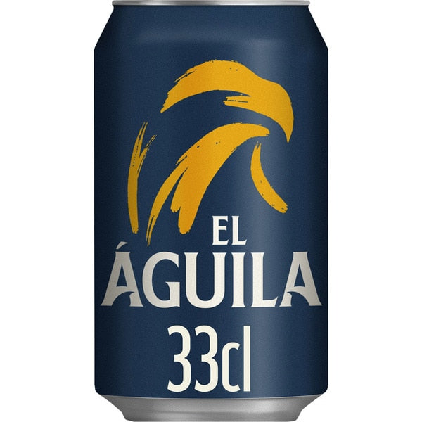 CERVEZA LATA 33CL EL AGUILA