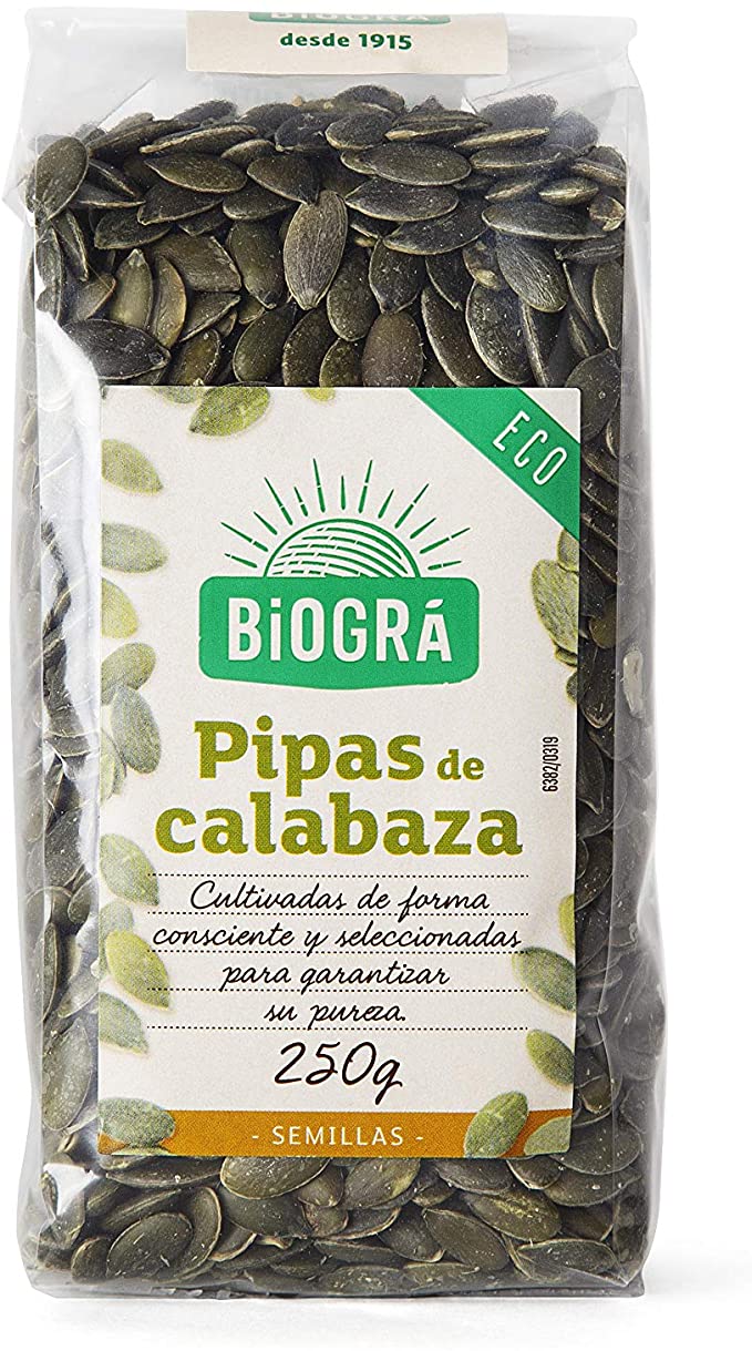 SEMILLAS CALABAZA BIOGRA 250G