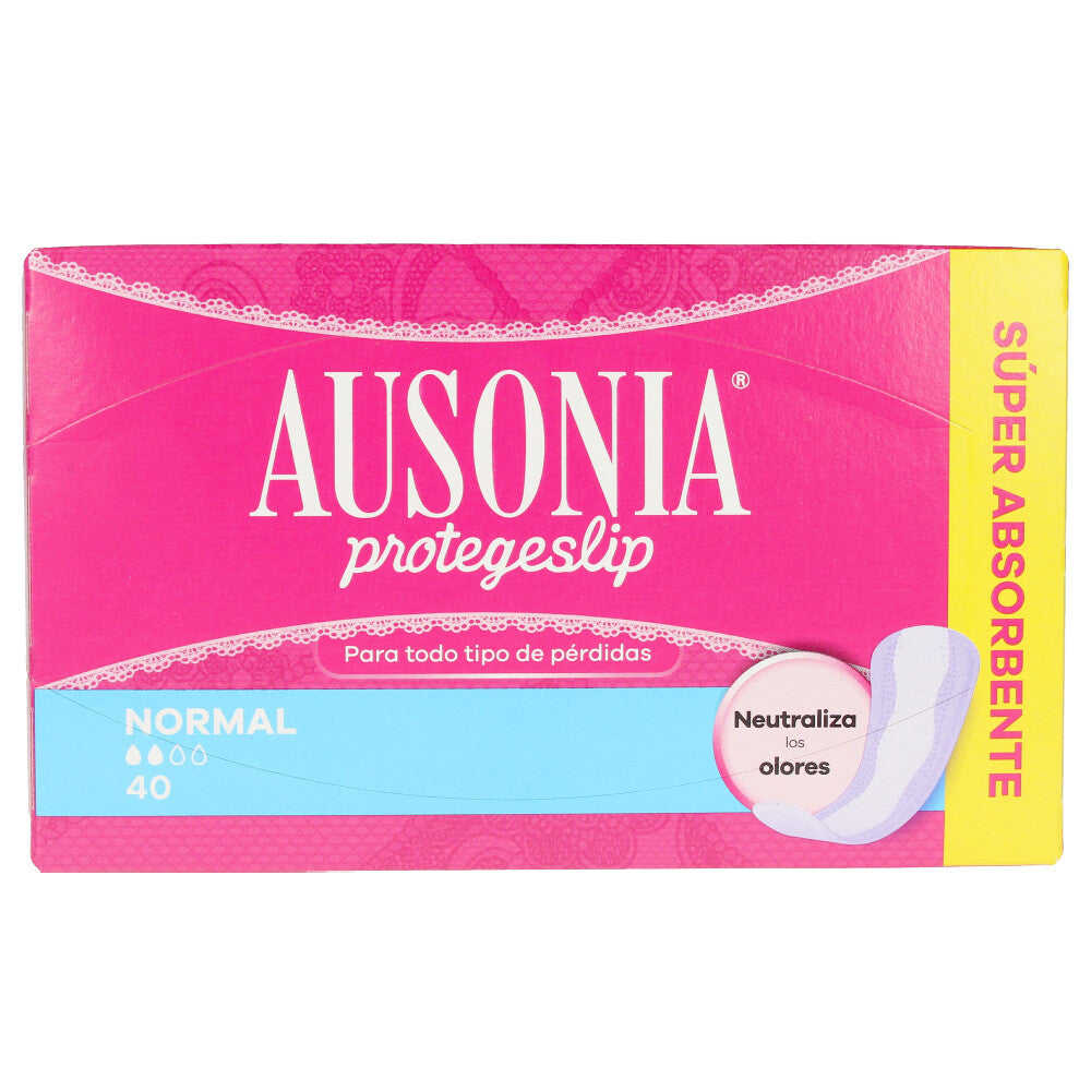 COMPRESA AUSONIA SALVA SLIP NORMAL 40U.