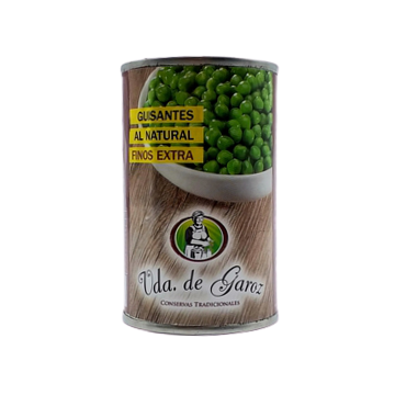 VDA.GAROZ GUISANTES 400G.FINOS.