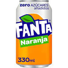 REFRESCO FANTA LATA 33CL NARANJA ZERO