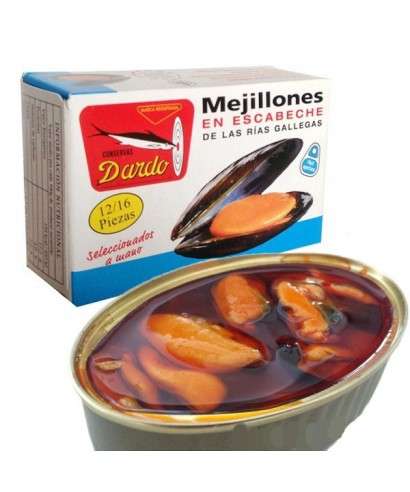 MEJILLON ESCABECHE DARDO OL-120 MED