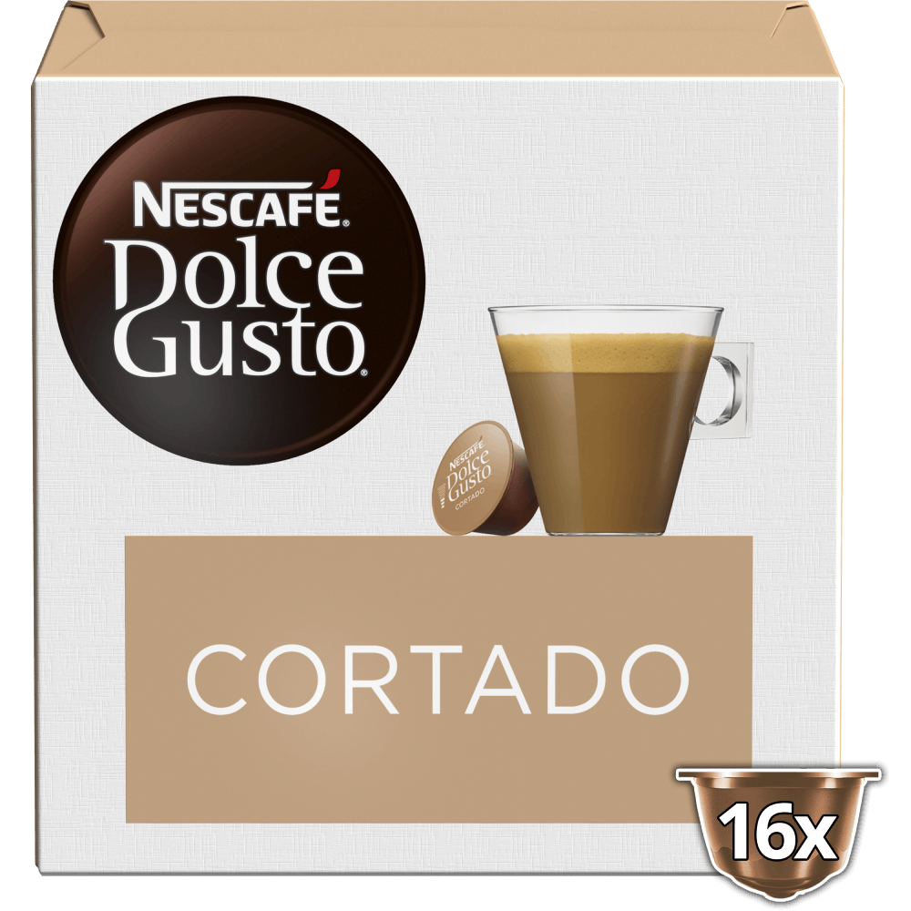 CAFE CAPSULAS DOLCE GUSTO 16U CORTADO