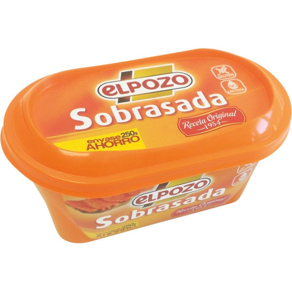 SOBRASADA TARRINA ELPOZO 250G