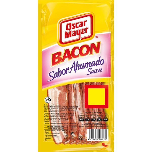 BACON AHUMADO OSCAR MAYER SUAVE 110G