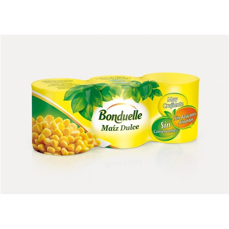 MAIZ DULCE BONDUELLE 3X75G