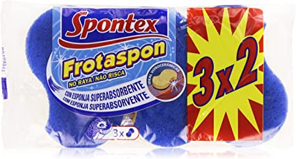 ESTROPAJO SPONTEX FROTASPON 3X2