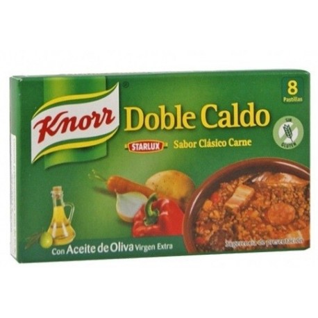 CALDO PASTILLAS KNORR CARNE 8P