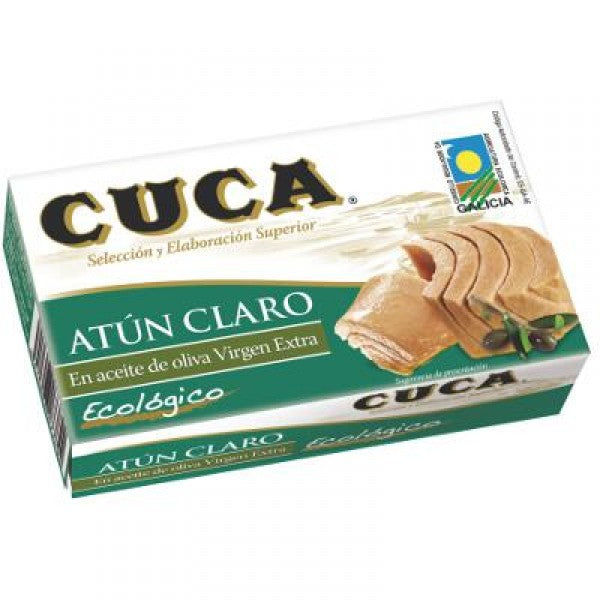 ATUN CLARO ACEITE OLIVA VIRGEN ECO CUCA OL120