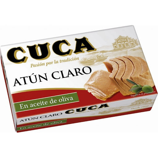 ATUN CLARO ACEITE OLIVA CUCA OL120