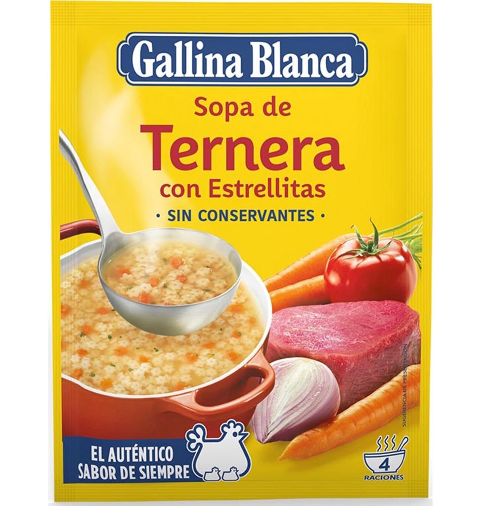 SOPA G.BLANCA TERNERA-ESTRELLA