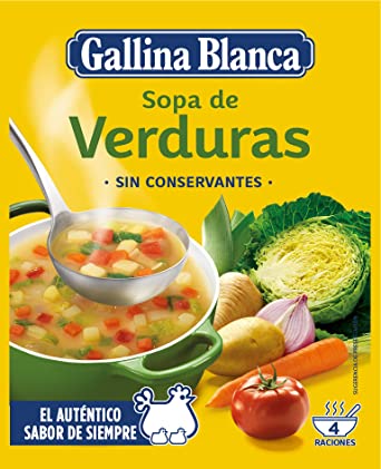 SOPA G.BLANCA VERDURAS HORTELANA